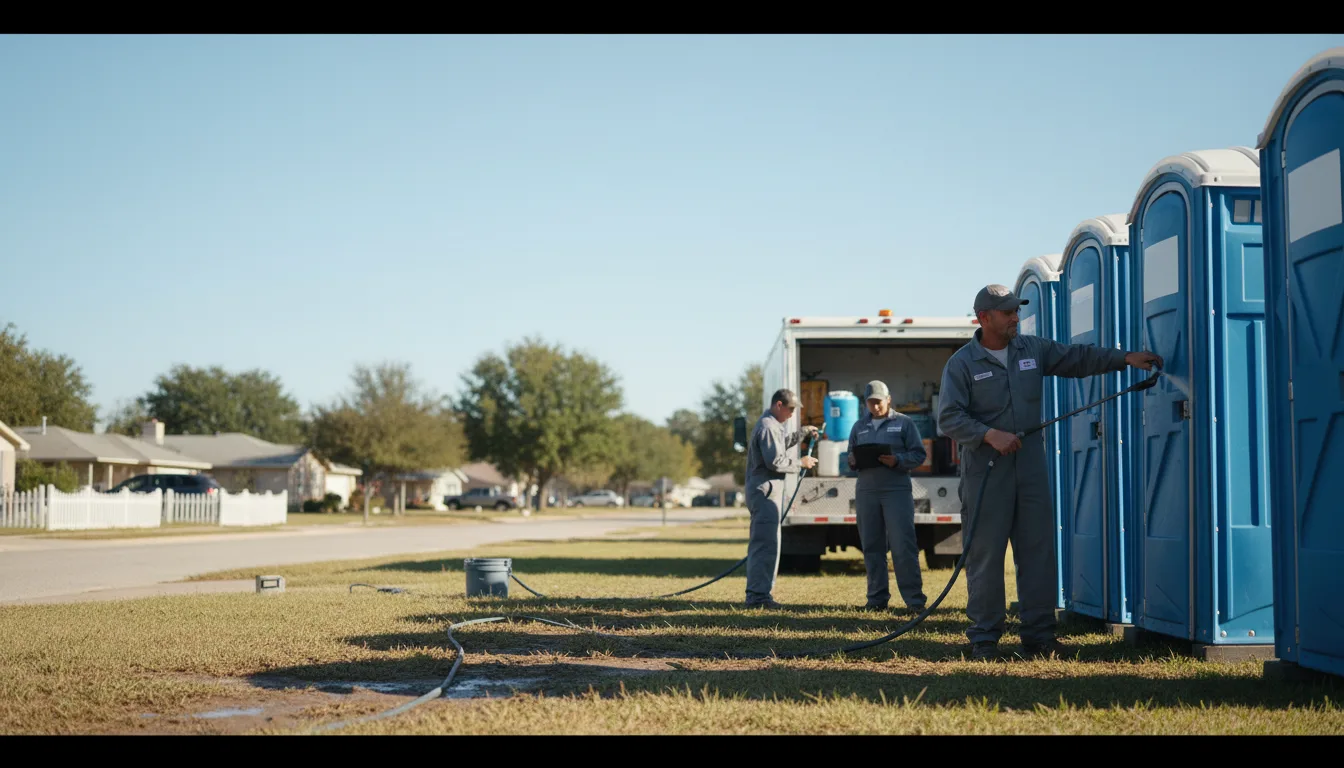 Long-Term Portable Toilet Rental in Terry, MS near me